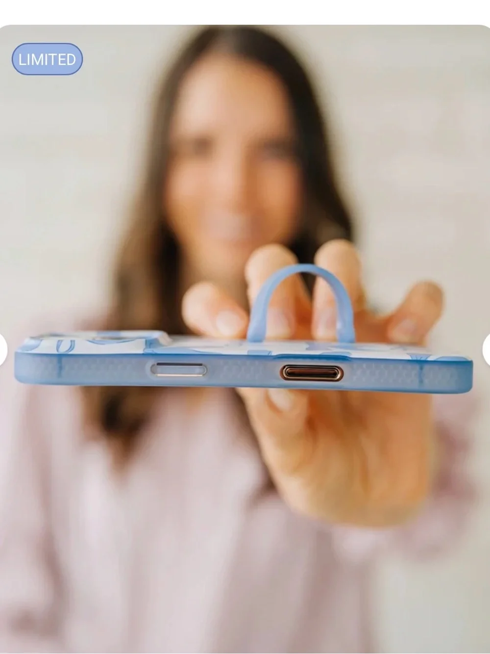 Loopy cases blue bows iPhone 13 Pro Max
